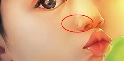鼻孔门口旁边长有痣代表什么 女人左右鼻孔下面长有痣好不好